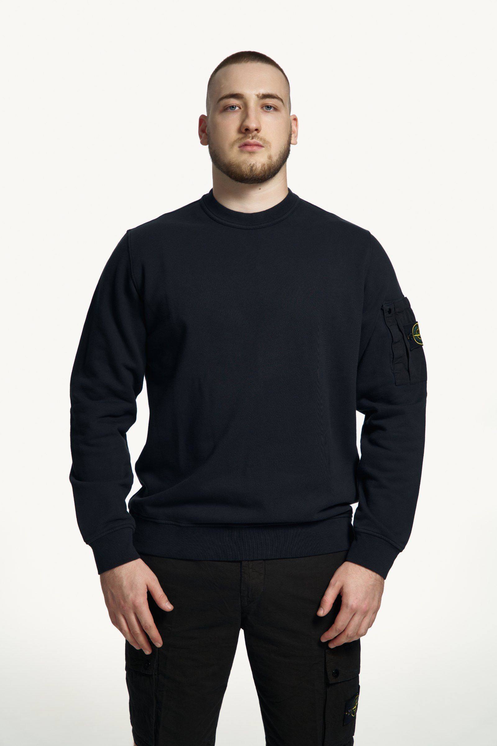 Stone Island Cotton Fleece Sweatshirt