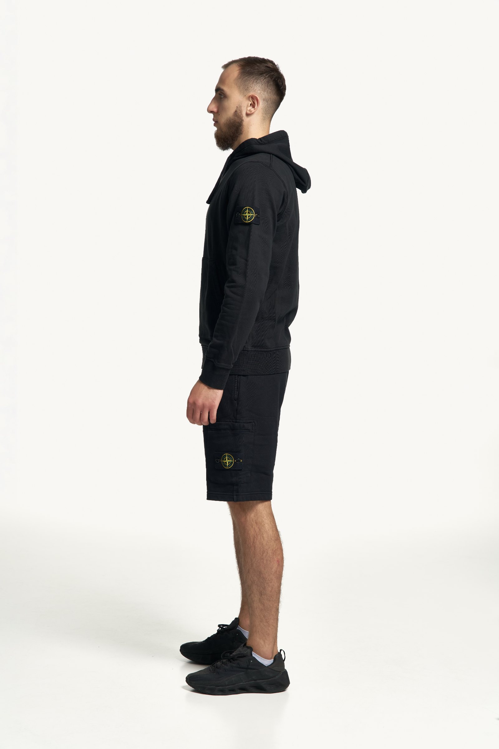 Stone Island Organic Cotton Fleece Hoodie — фото 2 з 5