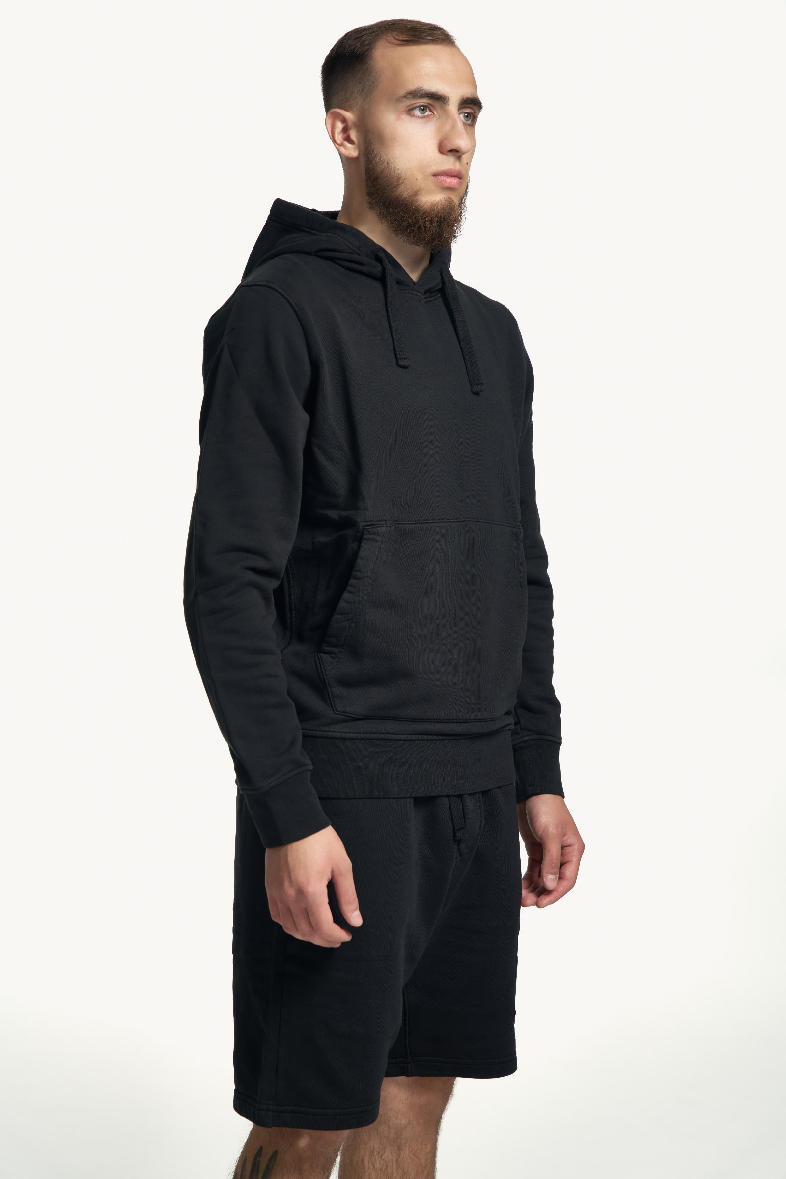Stone Island Organic Cotton Fleece Hoodie — фото 4 з 5