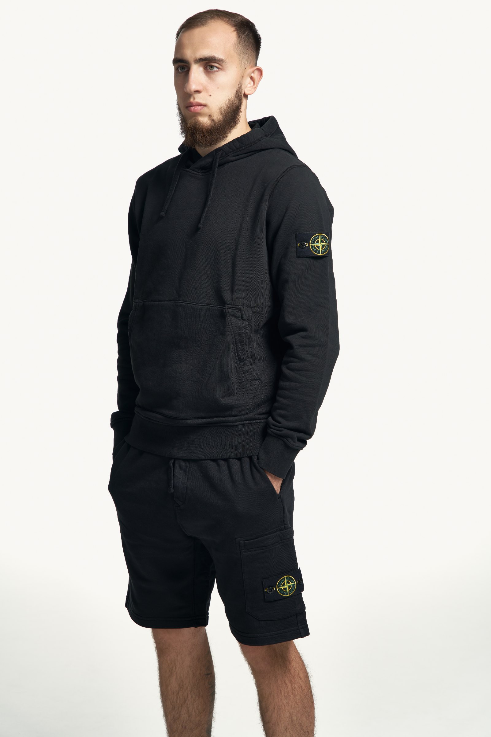 Stone Island Organic Cotton Fleece Hoodie — фото 5 з 5