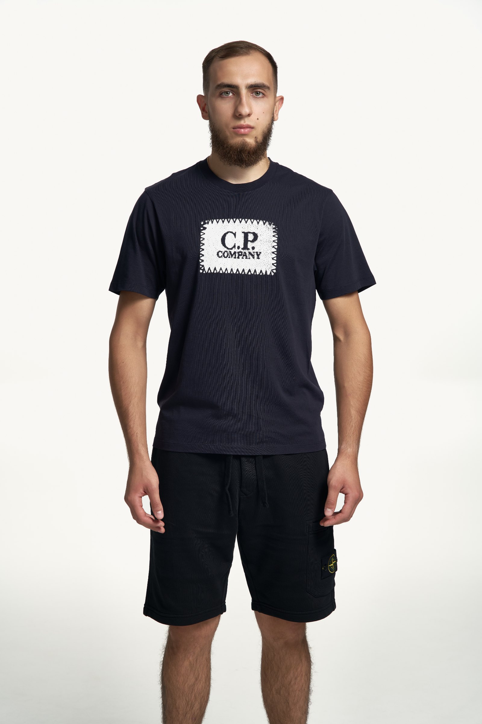C.P. Company — Jersey Short Sleeve Logo Label T-Shirt — фото 5 з 5