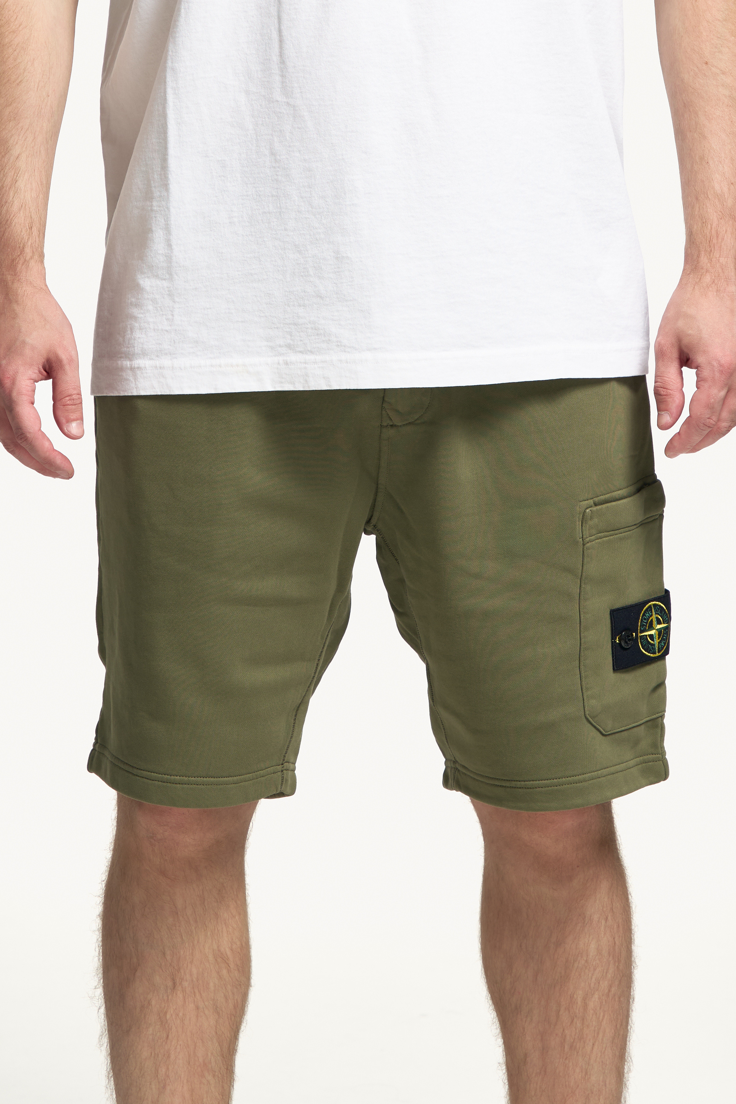 Stone Island Organic Cotton Cargo Shorts — фото 2 з 5