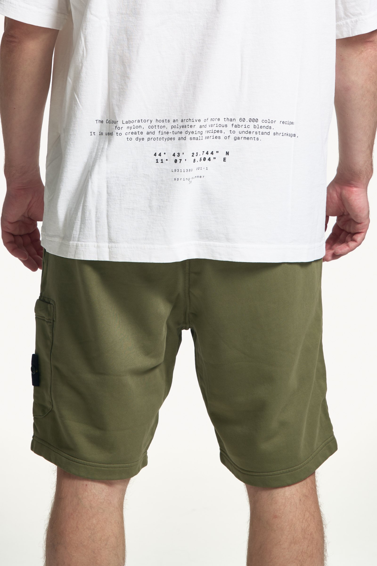 Stone Island Organic Cotton Cargo Shorts — фото 4 з 5